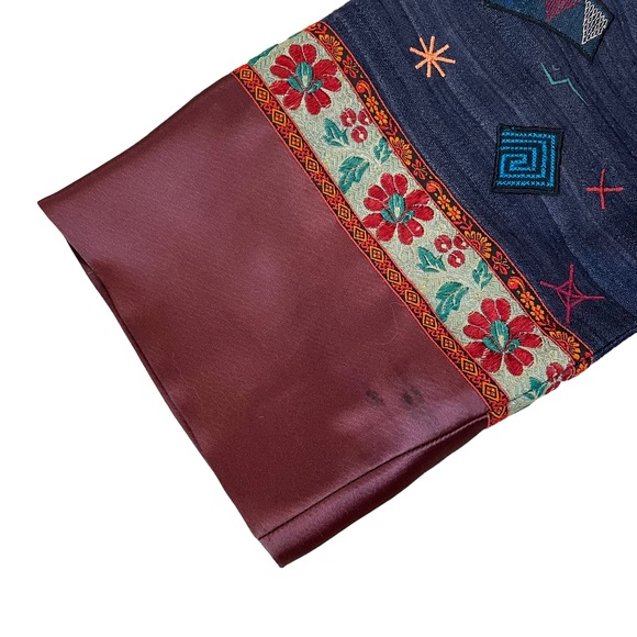 Vintage Thai Hmong Short Kimono Jacket - Picture 10 of 11